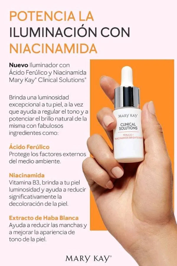 Concentrado Clínical Solutions con Ácido Ferulico y Niacinamida