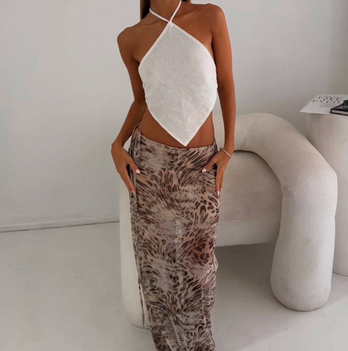 Falda Caro