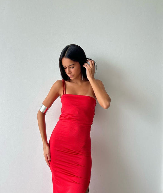 vestido red